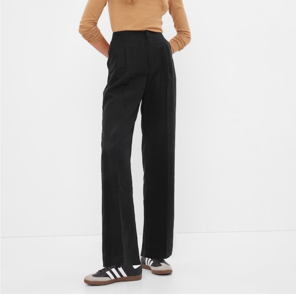 Gap Black Trousers - Size 6 Petite